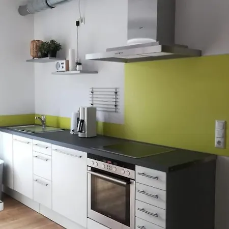 公寓 Design Ferienwohnung Am Spargelturm 巴姆贝格